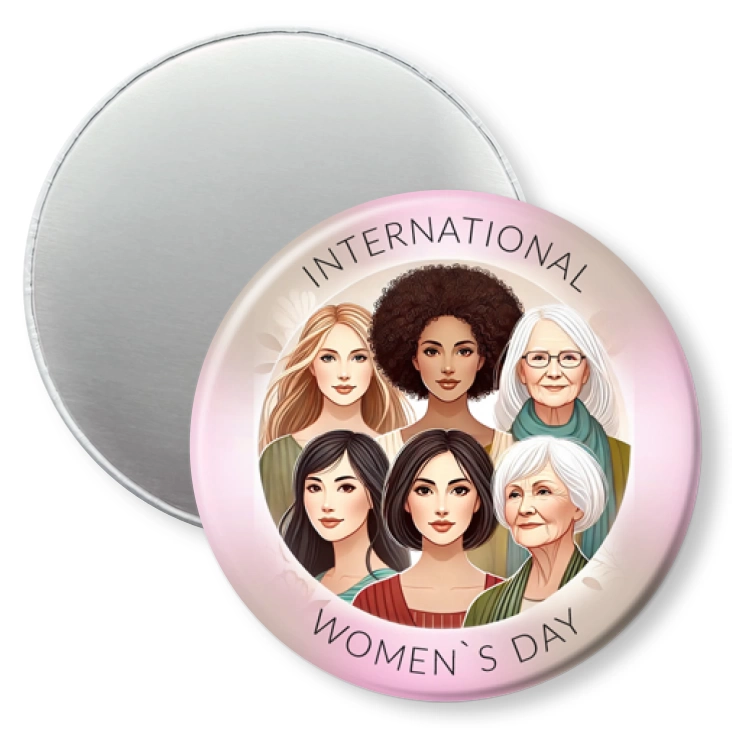przypinka magnes International Women`s Day