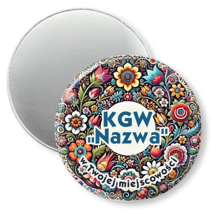 przypinka magnes KGW motyw kociewski