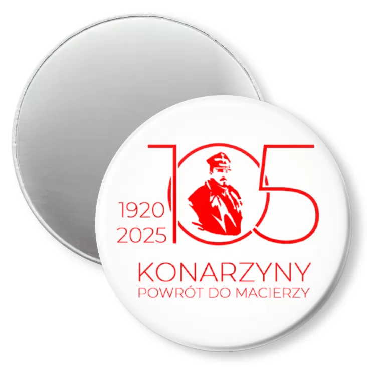 przypinka magnes Konarzyny powrót do macierzy 2025