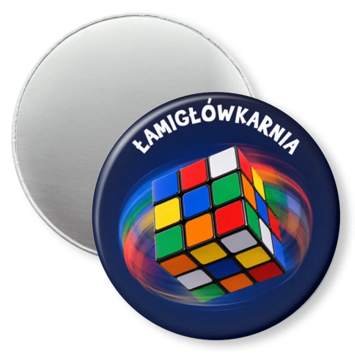 przypinka magnes Łamigłówkarnia