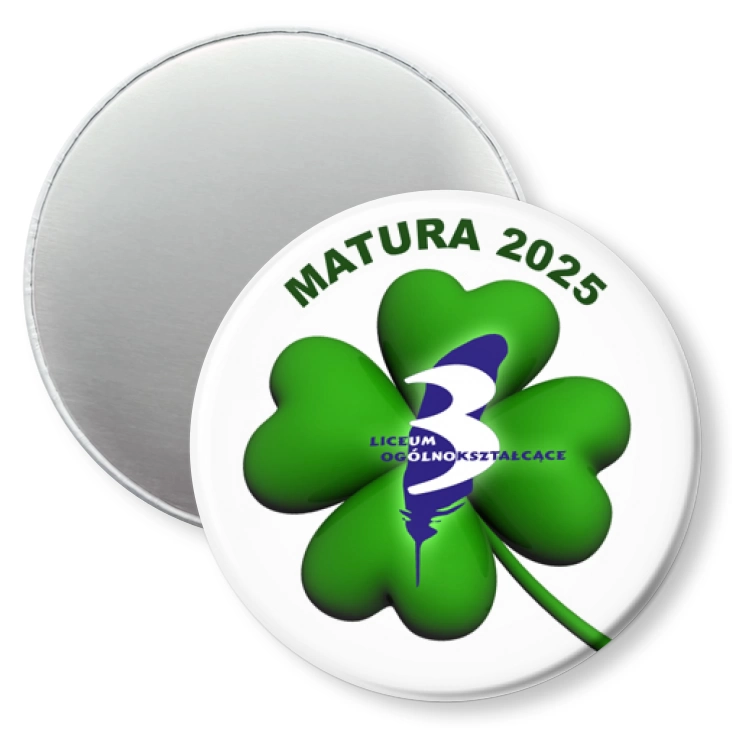 przypinka magnes LO nr 3 Matura 2025