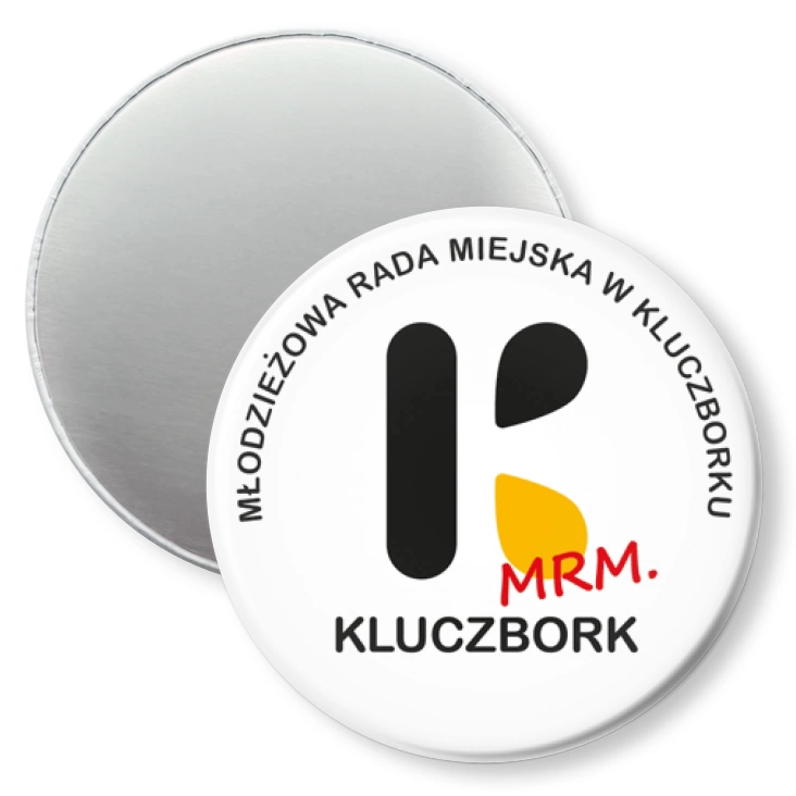 przypinka magnes Młodzieżowa Rada Miejska w Kluczborku