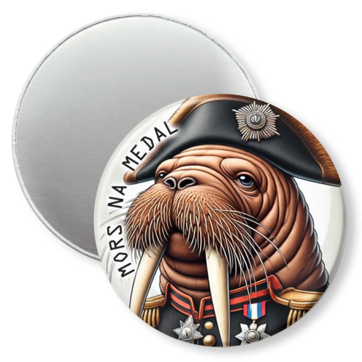 przypinka magnes Mors z medalami