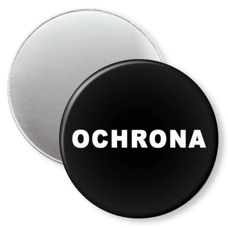 przypinka magnes Ochroniarz