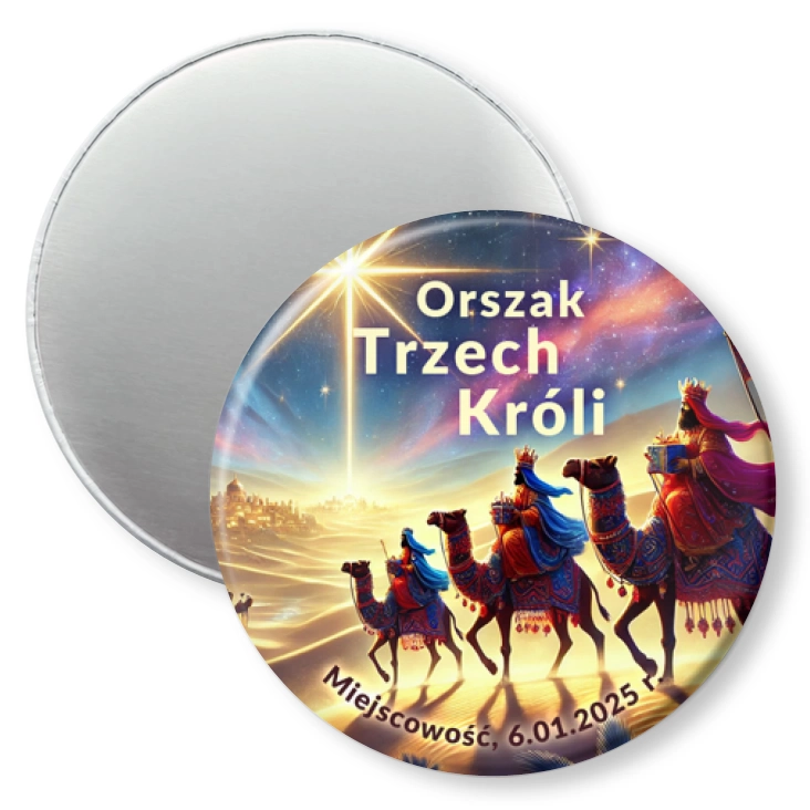 przypinka magnes Orszak Trzech Króli