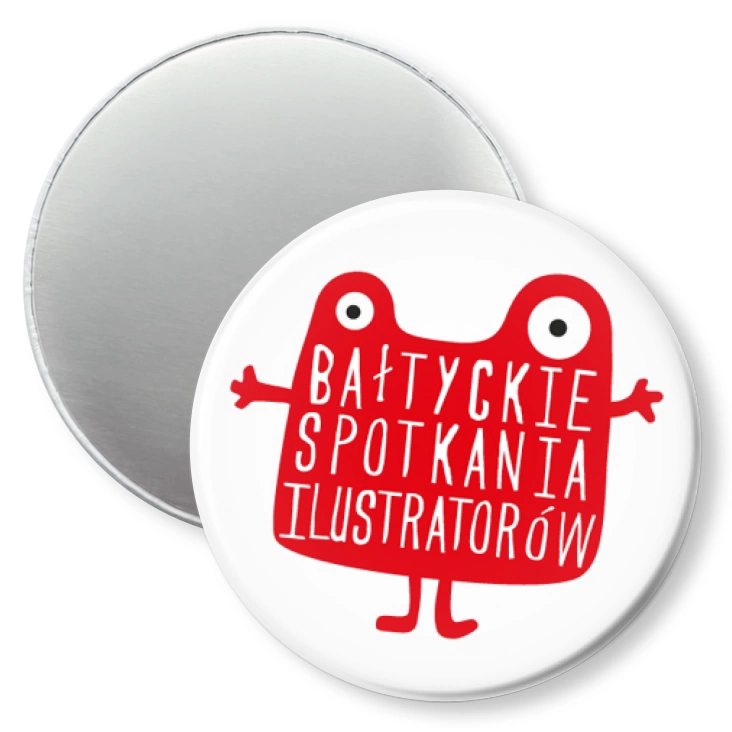 przypinka magnes 13. Bałtyckie Spotkania Ilustratorów