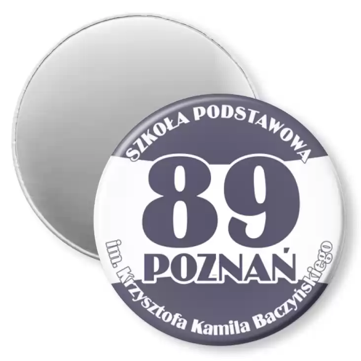 przypinka magnes Szkoła Podstawowa nr 89 w Poznaniu