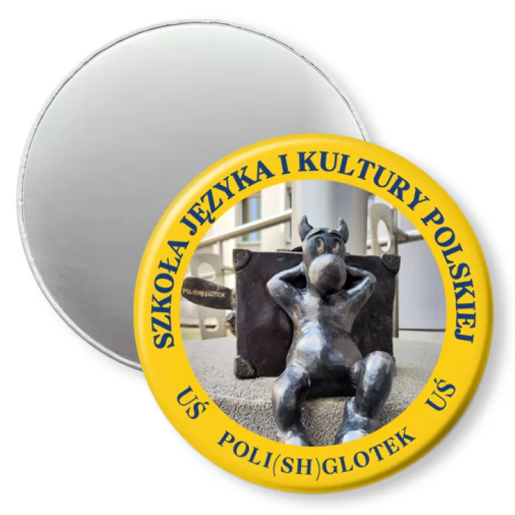 przypinka magnes Polishglotek