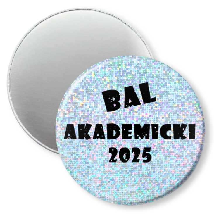przypinka magnes Bal Akademicki napis