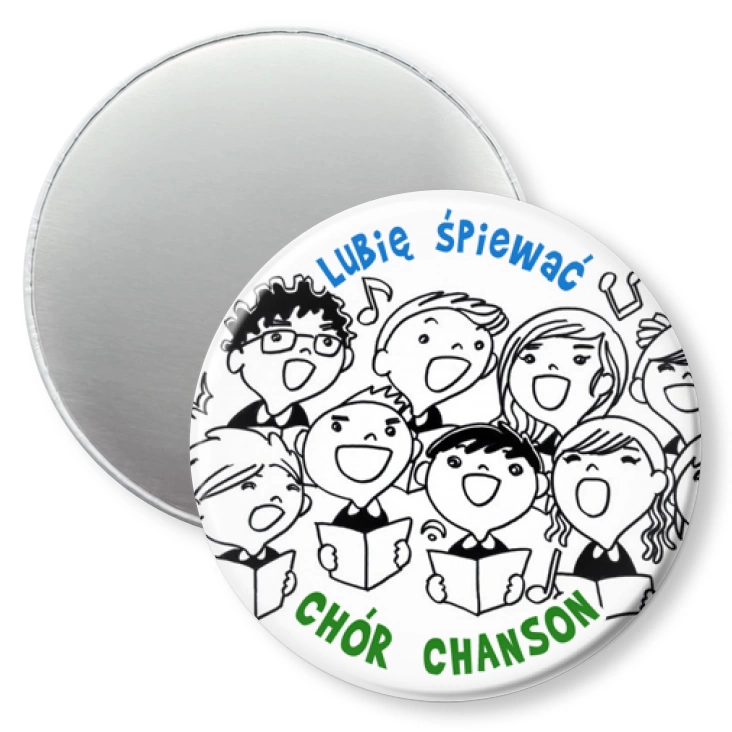 przypinka magnes Chór Chanson