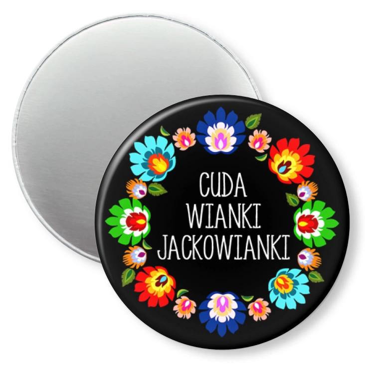 przypinka magnes Cuda wianki Jackowianki