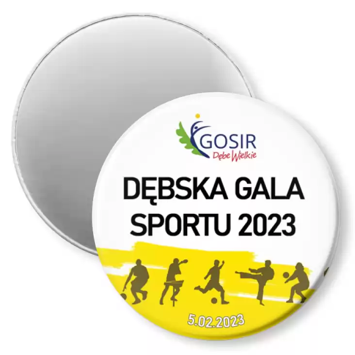 przypinka magnes Dębska Gala Sportu 2023