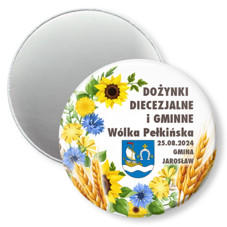 przypinka magnes Dożynki diecezjalne Wólka Pełkińska 2024