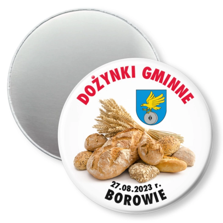 przypinka magnes Dożynki Gminne Borowie