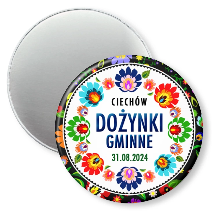 przypinka magnes Dożynki Gminne Ciechów 2024