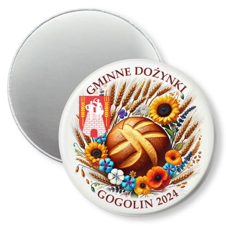 przypinka magnes Dożynki Gminne Gogolin 2024