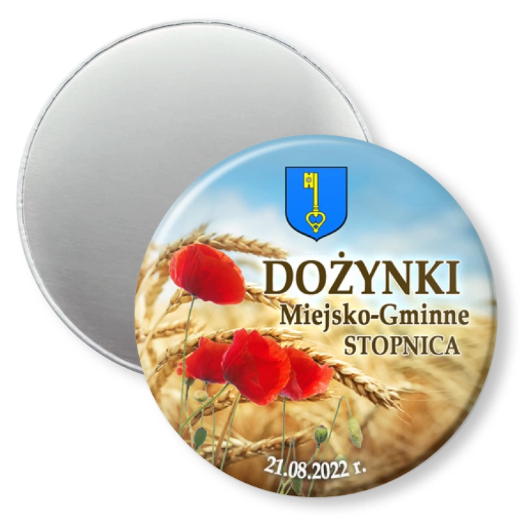 przypinka magnes Dożynki Miejsko-Gminne Stopnica