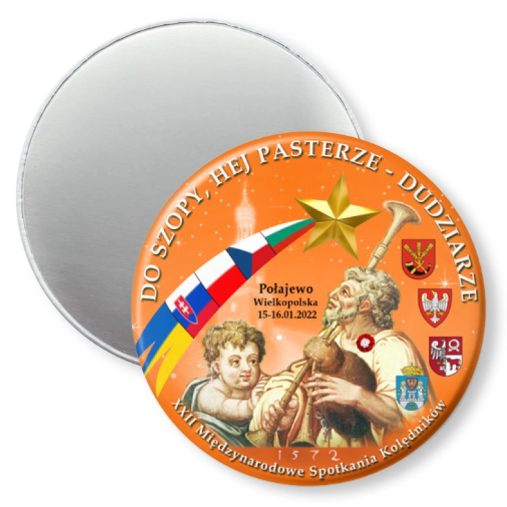 przypinka magnes Dudziarze 2022