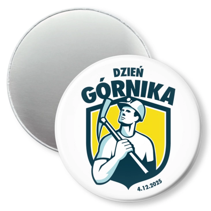 przypinka magnes Dzień Górnika