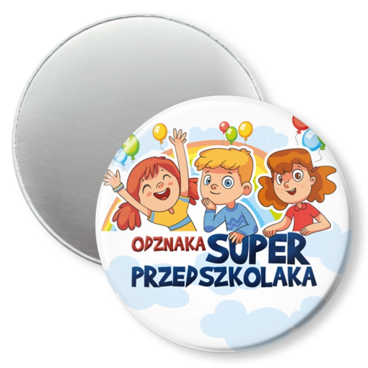 przypinka magnes Dzień Przedszkolaka Super Przedszkolak