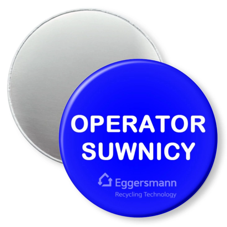 przypinka magnes Eggersmann Operator suwnicy