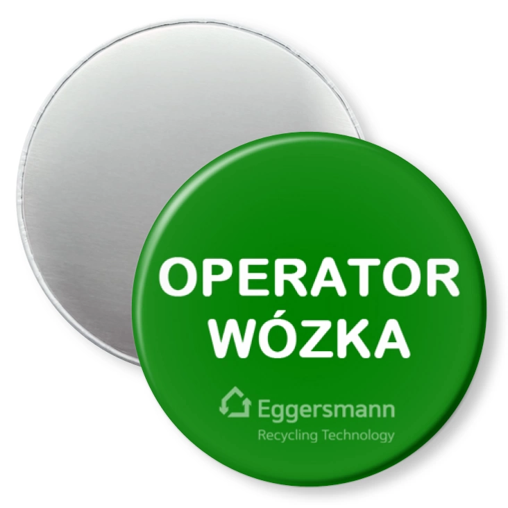 przypinka magnes Eggersmann Operator wózka