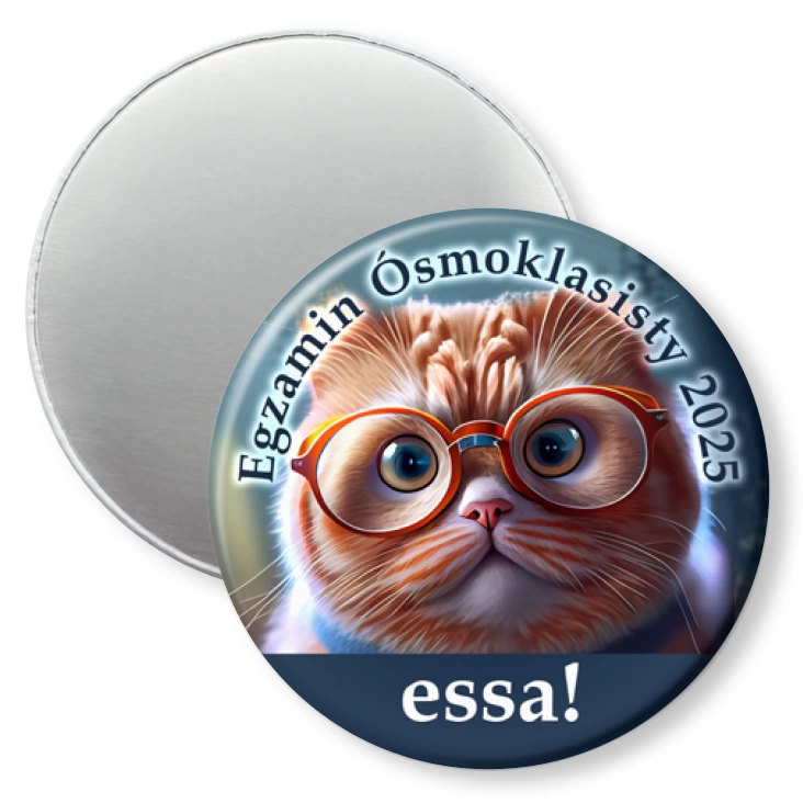przypinka magnes Egzamin Ósmoklasisty Essa