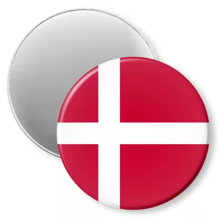 przypinka magnes Flaga Dania