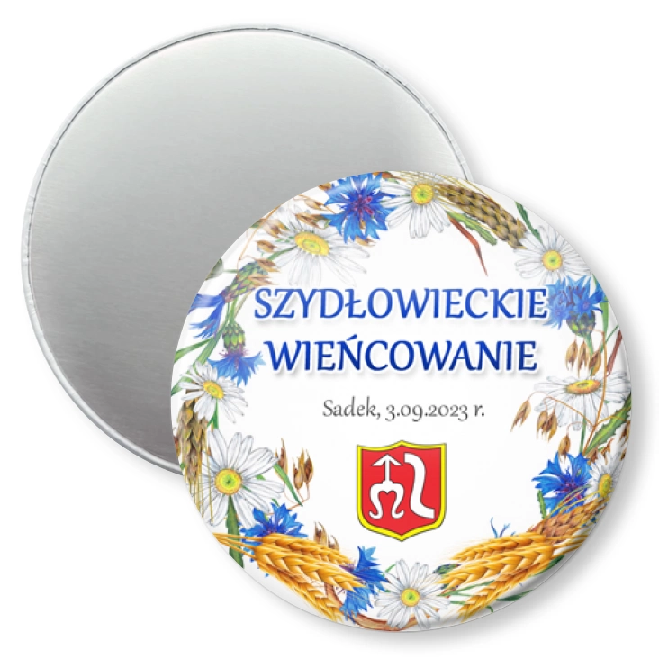 przypinka magnes Gminne Dożynki Szydłowiec