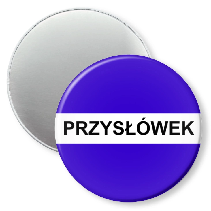 przypinka magnes Gramatyka przysłówek