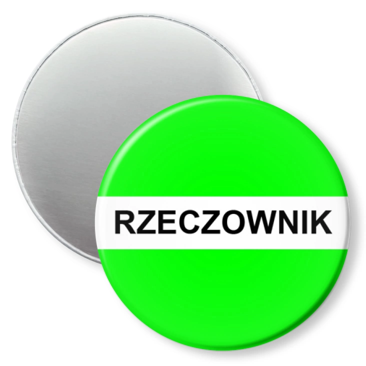przypinka magnes Gramatyka rzeczownik