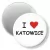 Przypinka magnes I love Katowice