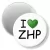 Przypinka magnes I love ZHP