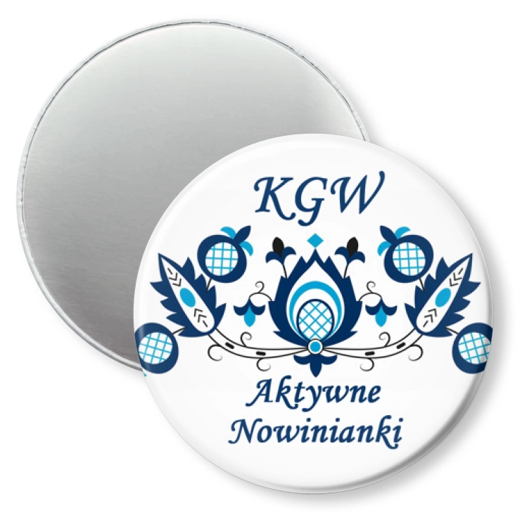 przypinka magnes KGW aktywne Nowinianki