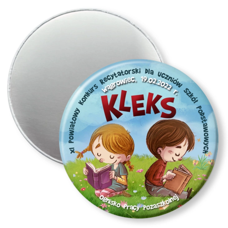 przypinka magnes Kleks 2022
