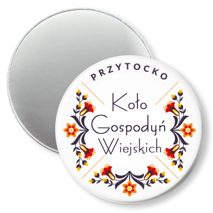 przypinka magnes Koło Gospodyń Wiejskich Przytocko