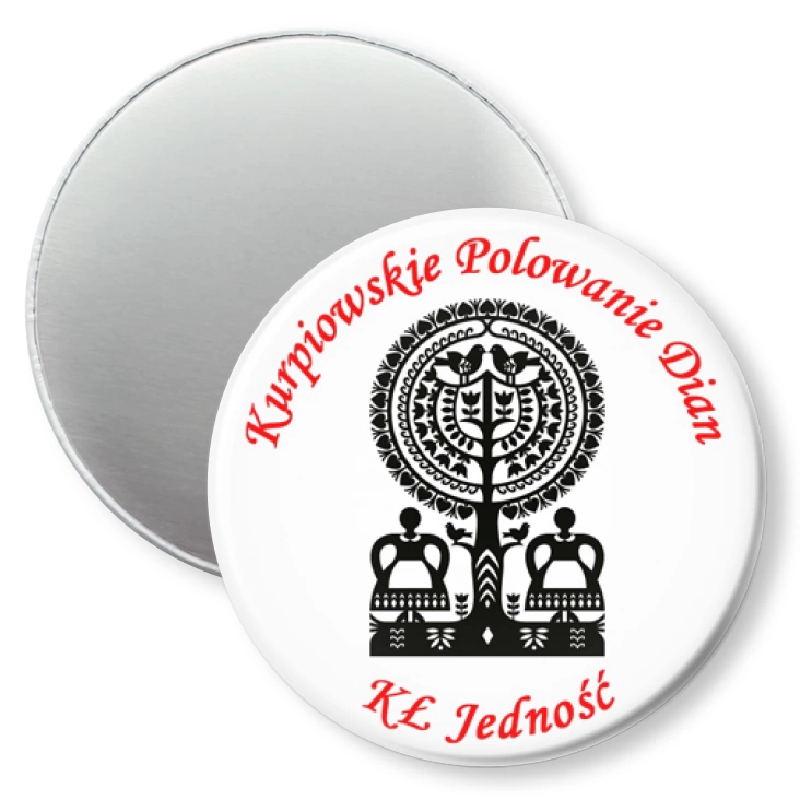 przypinka magnes Kurpiowskie Polowanie Dian
