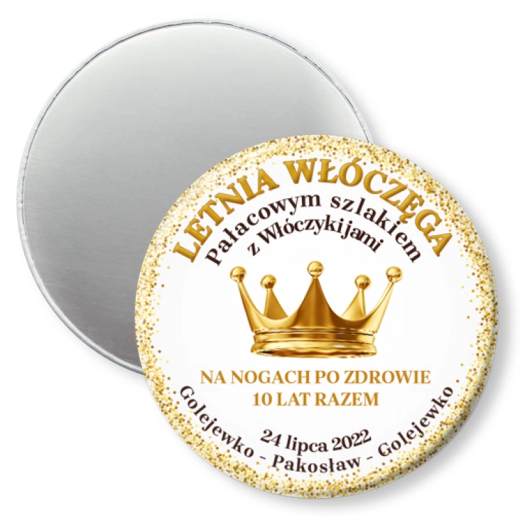 przypinka magnes Letnia Włóczęga 2022
