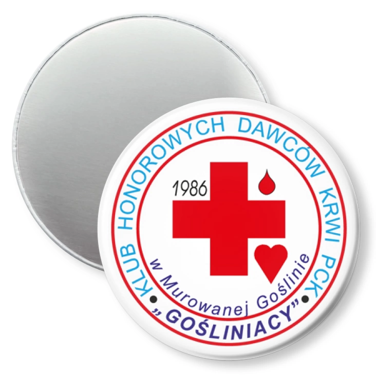 przypinka magnes Logo Klubku HDK PCK Gośliniacy
