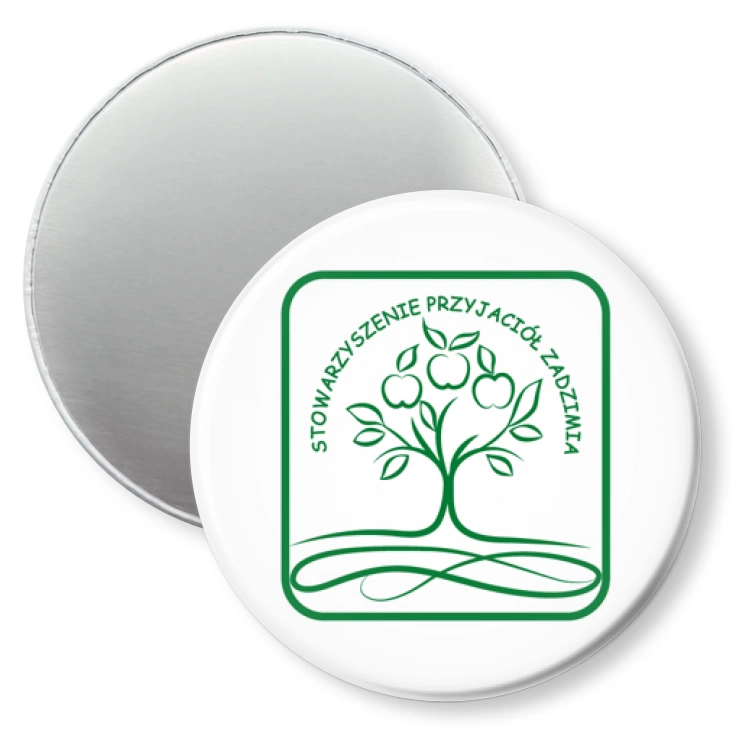 przypinka magnes Logo Stowarzyszenie Przyjaciół Zadzimia