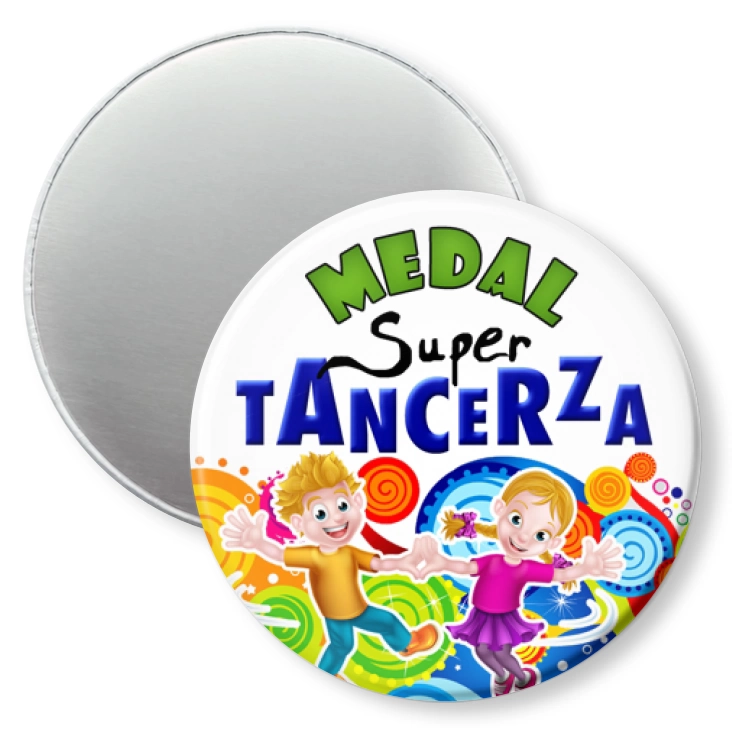 przypinka magnes Medal Super Tancerza