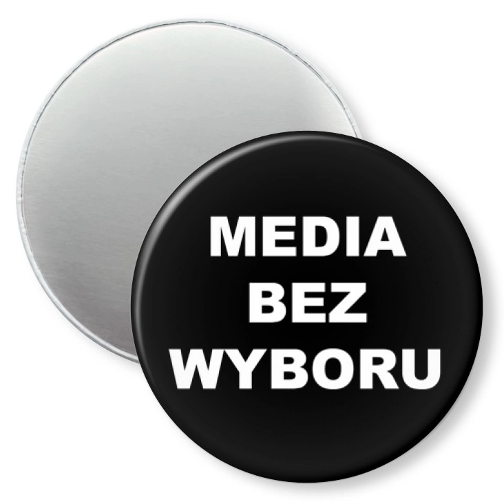 przypinka magnes Media bez wyboru