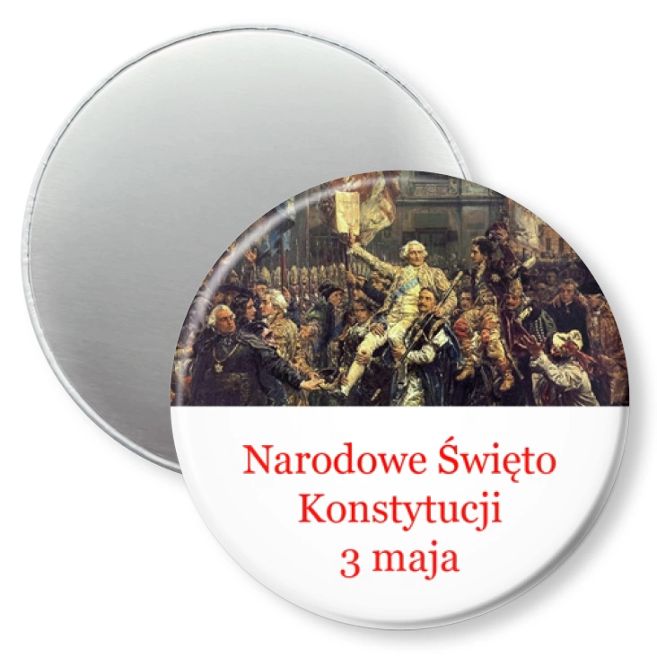 przypinka magnes Narodowe Święto Konstytucji 3 Maja Jan Matejko