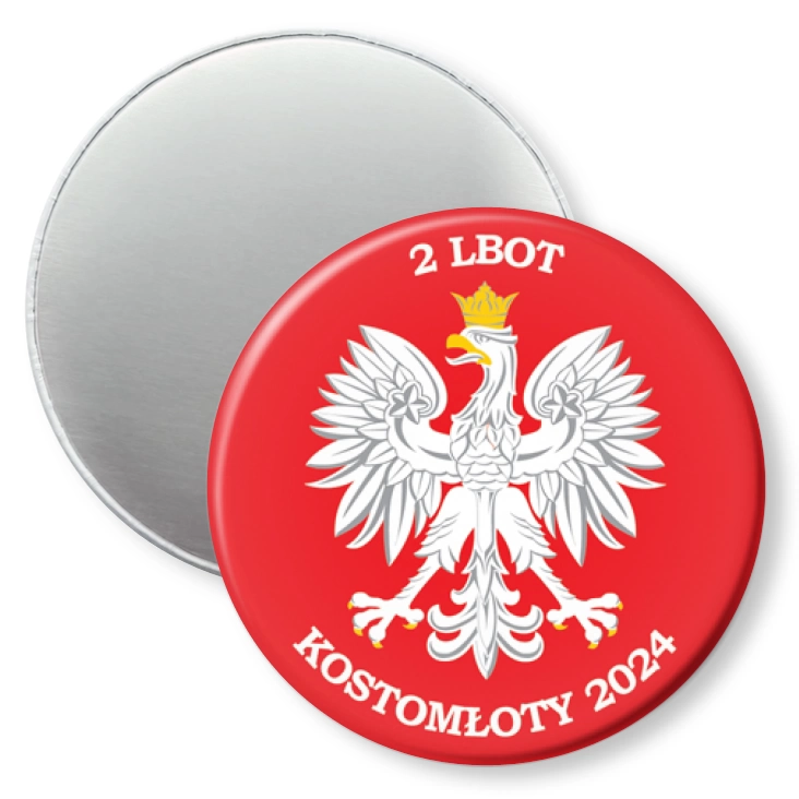 przypinka magnes Orzeł Kostomłoty 2024
