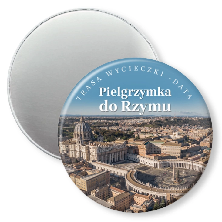 przypinka magnes Pielgrzymka do Rzymu