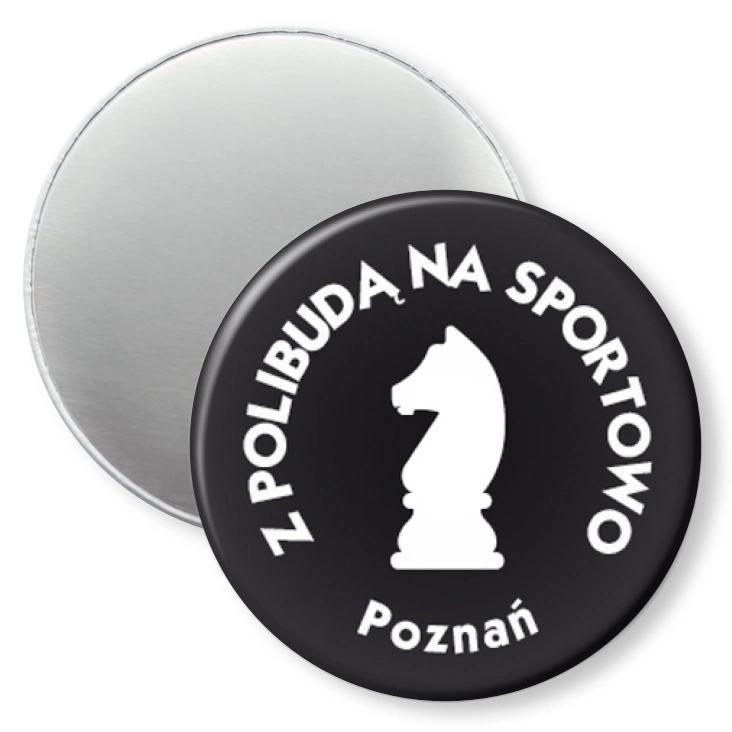 przypinka magnes Politechnika Poznańska Szachy