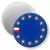 Przypinka magnes Polska jako gwiazdka Unii Europejskiej