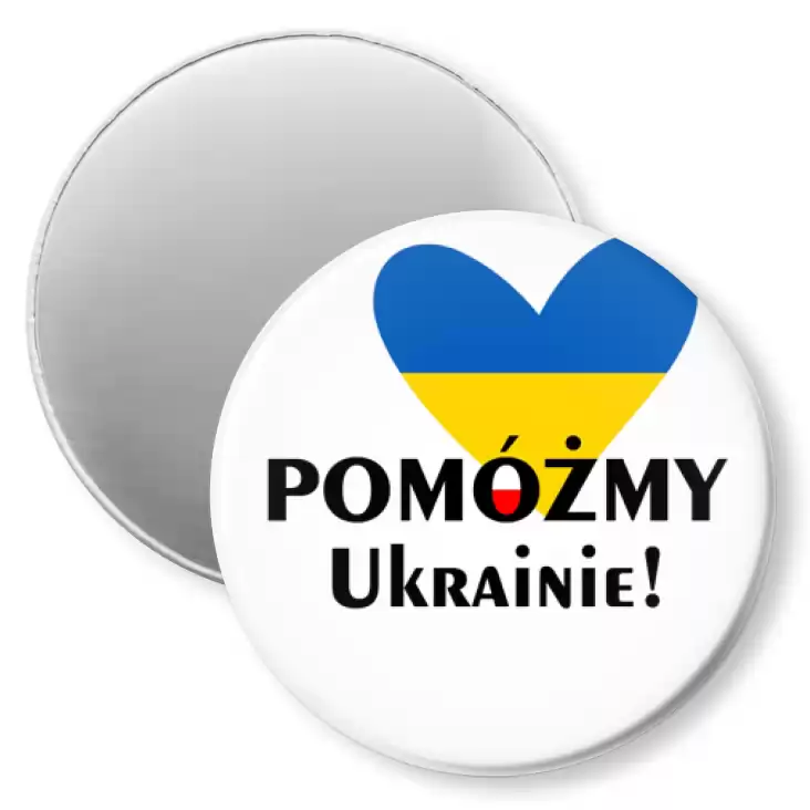 przypinka magnes Pomoc dla Ukrainy