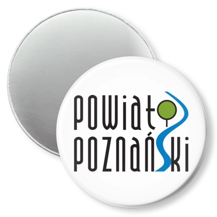 przypinka magnes Powiat Poznański