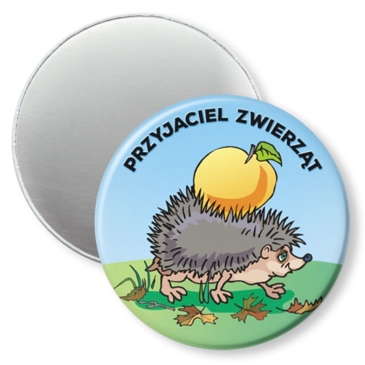 przypinka magnes Przyjaciel zwierząt